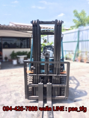 ขายรถโฟล์คลิฟพร้อมใช้งาน TOYOTAรุ่น7ยกได้ 3 ตันสูง 4.5 เมตร เสาเข้าตู้3ท่อน ดีเซลเกียร์ธรรมดา ขาย 380,000 บาท 094-4267888 จะเด็ด