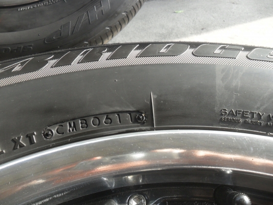 ล้อแม็ก 18นิ้ว 6รู พร้อมยาง สวยๆ 4 ล้อ ลดราคาเหลือ 8900 บาท