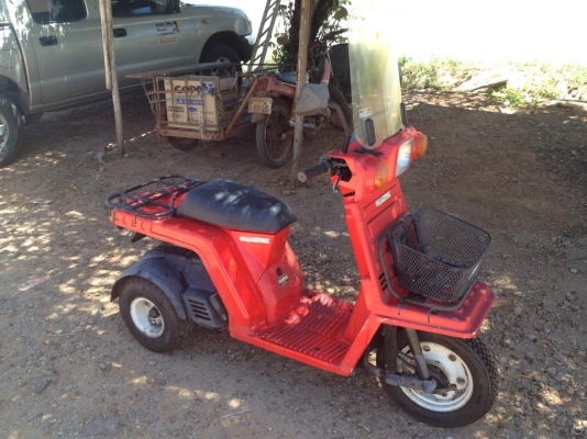 ขาย Honda Gyro X เครื่องดีมาก ยางใหม่ทุกเส้น สีเดิม ญี่ปุ่น