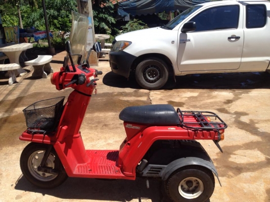 ขาย Honda Gyro X เครื่องดีมาก ยางใหม่ทุกเส้น สีเดิม ญี่ปุ่น
