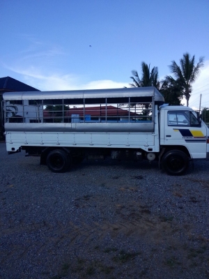 ขายรถหกล้อ115แท้รถห้างยาว5เมตร ยางดี คัสซีสวย เครื่องดีมาก    พร้อมหลังคาสวยๆ พื้นกระบะปูเหล็กตีนเป็ด สภาพพร้อมใช้มาก เกียสั้นรถปี93