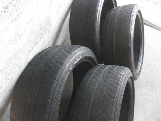 ยาง DUNLOP 205 45R17 ปี11 สวยๆ 4 เส้น ราคา 2800 บาท