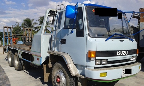 ร็อค 210 แรงม้า2 เพลาบรรทุกรถเกี่ยวข้าว