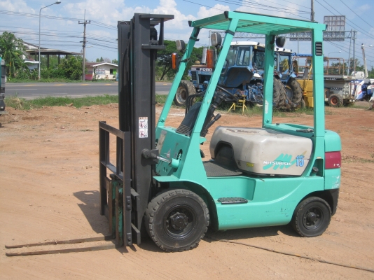 รถโฟล์คลิฟต์ มิตซู 1.5ตัน  เครื่องเบนซิล พร้อมใช้งาน