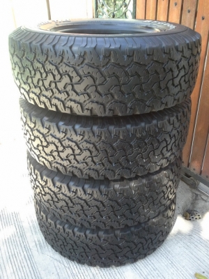 BF All USA. 265/75/16 ปลายปี10 สภาพสวยๆ 1ชุด