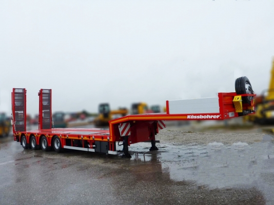 หางเทรลเลอร์ (UNUSED) 2012 KASSBOHRER LB4E 58 Ton Quad_A Extendable Lowboy สภาพดีพร้อมใช้งาน เอกสารพร้อม สนใจติดต่อ 081-981-9339 (คุณบุ๋ม)