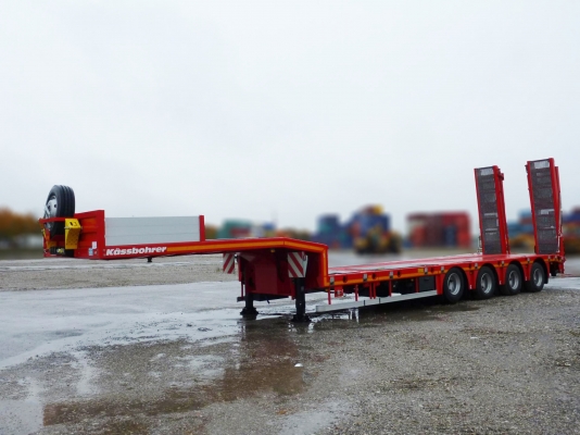 หางเทรลเลอร์ (UNUSED) 2012 KASSBOHRER LB4E 58 Ton Quad_A Extendable Lowboy สภาพดีพร้อมใช้งาน เอกสารพร้อม สนใจติดต่อ 081-981-9339 (คุณบุ๋ม)