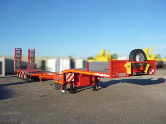 หางเทรลเลอร์ (UNUSED) 2012 KASSBOHRER LB4E 58 Ton Quad_A Extendable Lowboy สภาพดีพร้อมใช้งาน เอกสารพร้อม สนใจติดต่อ 081-981-9339 (คุณบุ๋ม)