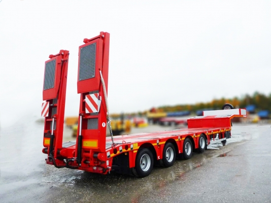 หางเทรลเลอร์ (UNUSED) 2012 KASSBOHRER LB4E 58 Ton Quad_A Extendable Lowboy สภาพดีพร้อมใช้งาน เอกสารพร้อม สนใจติดต่อ 081-981-9339 (คุณบุ๋ม)