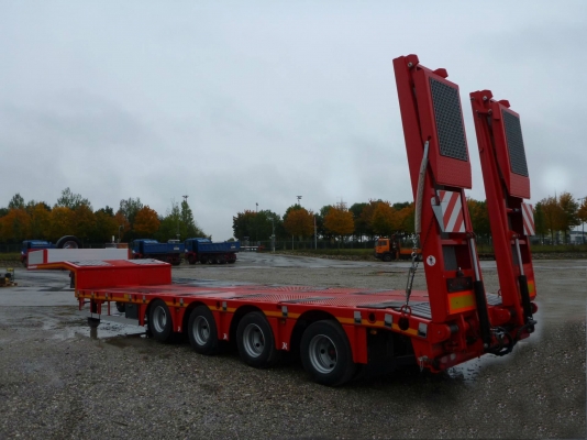 หางเทรลเลอร์ (UNUSED) 2012 KASSBOHRER LB4E 58 Ton Quad_A Extendable Lowboy สภาพดีพร้อมใช้งาน เอกสารพร้อม สนใจติดต่อ 081-981-9339 (คุณบุ๋ม)