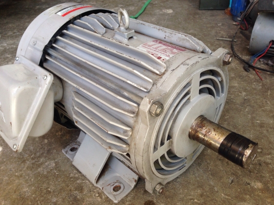 ขายมอเตอร์ Mitsubishi 5HP. 220V 1450rpm. ไฟบ้าน สภาพสวย พร้อมใช้งาน