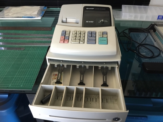 เครื่องคิดเงิน SHARP XE-A102
