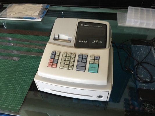 เครื่องคิดเงิน SHARP XE-A102