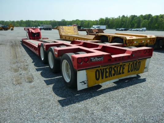 หางเทรลเลอร์ 1997 Talbert T3DW50SAHRG1T1 50 Ton/ Lowboy สภาพดีพร้อมใช้งาน เอกสารพร้อม เครื่องจักรนำเข้าจากต่างประเทศ สนใจติดต่อ 081-981-9339 (คุณบุ๋ม)