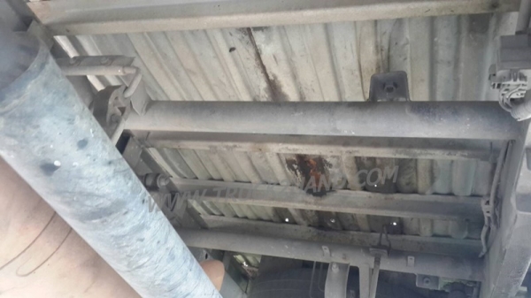 รถบรรทุก 4 ล้อ ข้างเสริม ยี่ห้อ KIA รั้วเหล็ก