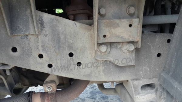 รถบรรทุก 4 ล้อ ข้างเสริม ยี่ห้อ KIA รั้วเหล็ก