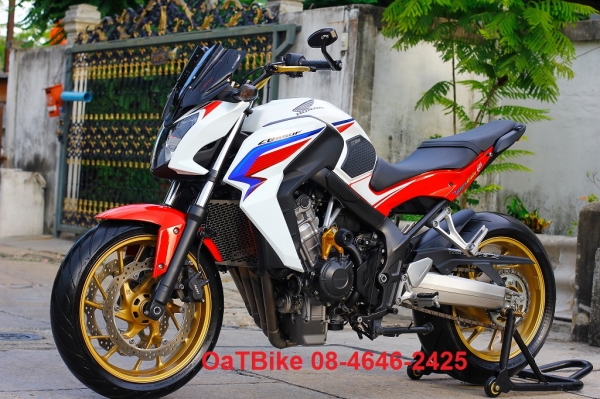 ขาย CB 650 ปี 14 สีเดิมทั้งคัน แต่งครบๆ