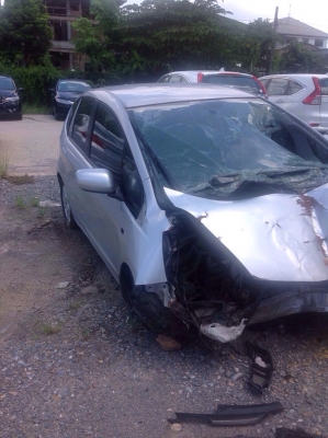 ฮอนด้าเเจ๊ช ปี08 สีเทาบุคคลโอนลอยๆ หรือ ตัดท้ายเเยกอะไหลได้หมด ฮอนด้าเเจ๊ช ปี08 สีเทาบุคคลโอนลอยๆ หรือ ตัดท้ายเเยกอะไหลได้หมด