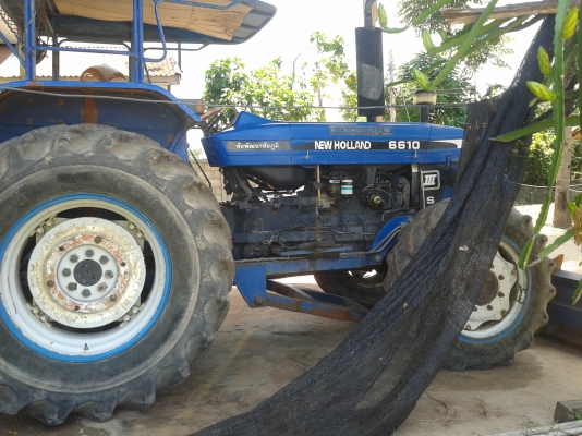 ขาย 6610เสื้อลาย สองเพลา คานหน้าคาราโร่ ดุมเรียบ พร้อมดันหน้าหางไถ เล่มทะเบียน