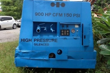 ตูู้แอร์ลม KOMATSU 900 CFM 150 PSI 12บาร์เก่านอก 1139ช.ม