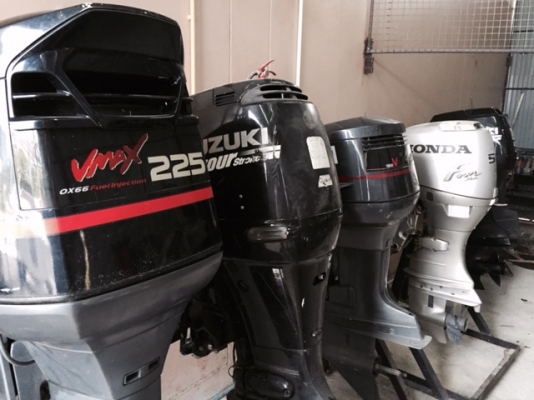 ขายเครื่องเรือYamaha Suzuki Hondaมือสองนำเข้าจากญี่ปุ่น