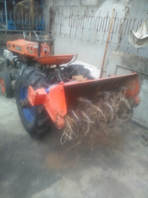 ขายรถไถเล็กคูโบ้าเข้าร่องอ้อยสบายๆพร้อมโรตารี่ตีดินสวยๆตัวรถและโรตารี่กว้าง80ช.มราคาคุยกันได้ใช้ได้จริงดีจริงเครื่องแห้ง