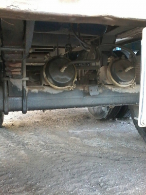 ลูกพ่วง 3 เพลาแท้ ไม่ดัมพ์ คอกเกษตร ยาว 7.20 เมตร ปี 53