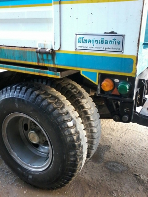 ลูกพ่วง 3 เพลาแท้ ไม่ดัมพ์ คอกเกษตร ยาว 7.20 เมตร ปี 53