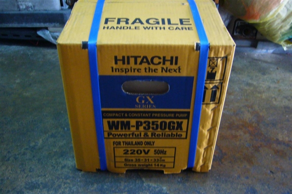 ปั๊มน้ำ HITACHI WM - P 350 GX