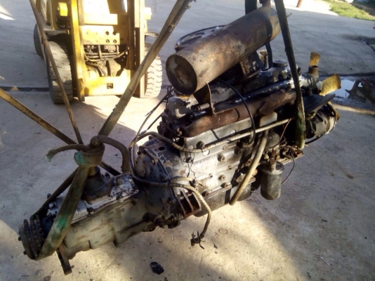 เครื่อง6สูบ 6DR5.   145แรงมิตซูบิชิ. พร้อมเกียร์เครื่องดีนิ่ม