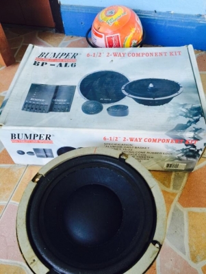 ลำโพง6.5นิ้ว bumwer แถมซับ8นิ้วsony