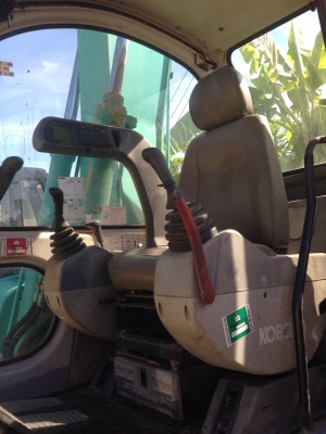ขายด่วน KOBELCO SK120-2  มาร์คไฟว์ นำเข้าจากญี่ปุ่นแท้ ๆๆ ตรวจเชคสภาพใหม่ พร้อมใช้งาน