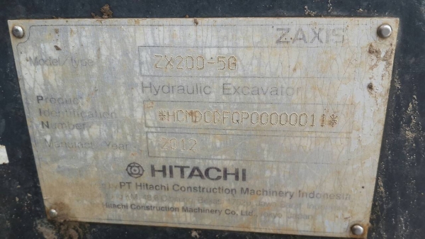 ขายดาวน์ hitachi ex 200-5G zaxis