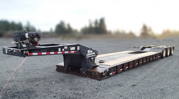 หางเทรลเลอร์ 2002 LOAD KING 553SS 55 Ton Tri/A Low boy สภาพดีพร้อมใช้งาน เอกสารพร้อม เครื่องจักรนำเข้าจากต่างประเทศ สนใจติดต่อ 081-981-9339 (คุณบุ๋ม)