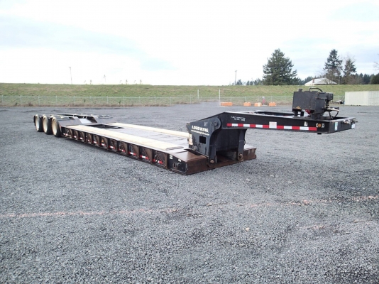 หางเทรลเลอร์ 2002 LOAD KING 553SS 55 Ton Tri/A Low boy สภาพดีพร้อมใช้งาน เอกสารพร้อม เครื่องจักรนำเข้าจากต่างประเทศ สนใจติดต่อ 081-981-9339 (คุณบุ๋ม)