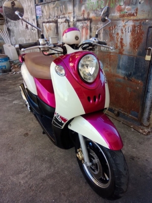 YAMAHA Fino ล้อโตแนวVIP MAXขอบ12 เท่ไม่เหมือนใคร สวยๆครับ