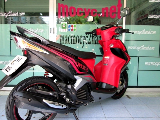 MIO 125 สีดำแดง ลายgtx คาร์บู ตัวท็อปล้อแมกซ์  รถเดือน กรกฏาคม ปี 54 ไมล์ 2 หมื่นโล แถม 4 รายการ 20900