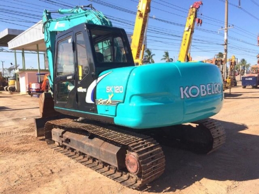 ขายรถแบคโฮ KOBELCO SK120(MARK 5 SUPER) ระบบไฟฟ้าเต็ม สภาพสวยพร้อมใช้ นำเข้าจากญี่ปุ่น มีVDOการทำงานครับ