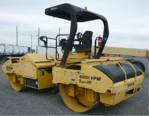 รถบด 2008 SAKAI SW990 Tandem Vibratory Roller สภาพดีพร้อมใช้งาน เอกสารพร้อม เครื่องจักรนำเข้าจากต่างประเทศ สนใจติดต่อ 081-981-9339 (คุณบุ๋ม)