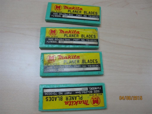 ใบกบไฟฟ้า MAKITA รุ่น 1600 MADE IN JAPAN (เหลือ 2 ชุด)