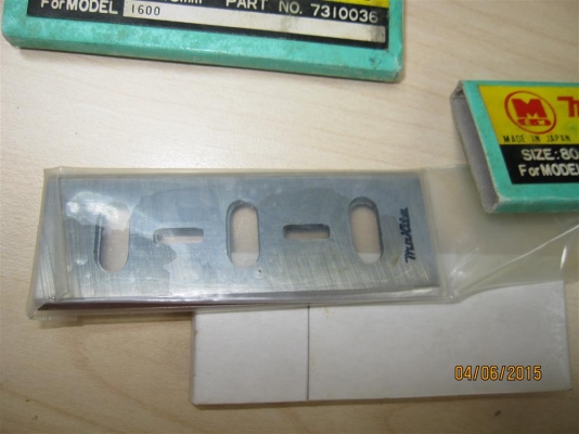 ใบกบไฟฟ้า MAKITA รุ่น 1600 MADE IN JAPAN (เหลือ 2 ชุด)