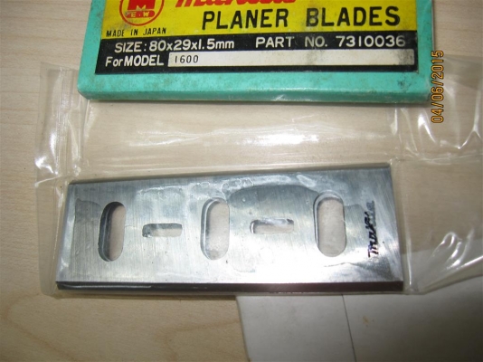 ใบกบไฟฟ้า MAKITA รุ่น 1600 MADE IN JAPAN (เหลือ 2 ชุด)