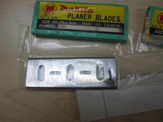 ใบกบไฟฟ้า MAKITA รุ่น 1600 MADE IN JAPAN (เหลือ 2 ชุด)