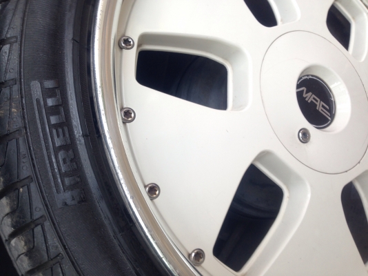 ขายล้อแมคพร้อมยางpilleri 225/40/18 ยางปี2012