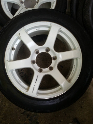 ล้อขอบ 17  6รูพร้อมยางราคา 8,500