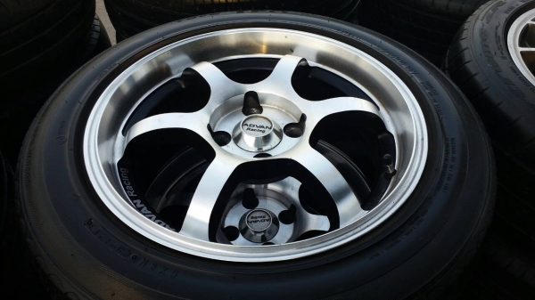 ล้อขอบ 15 พร้อมยาง 195 55 15 toyo ชุดล่ะ 8,000