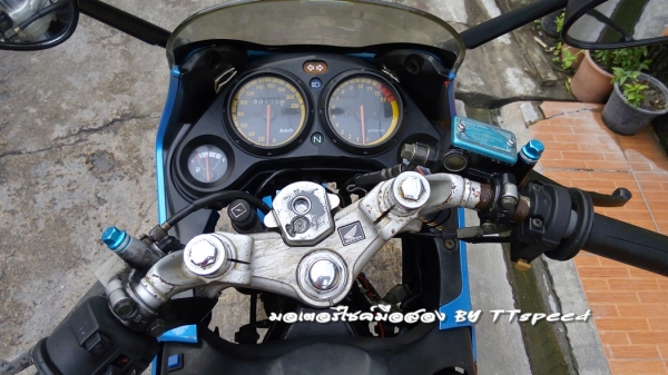 ขาย CBR 150 ไมล์เหลืองปี 50 กุญแจ 2 ชั้นเล่มครบ