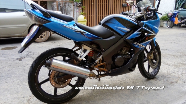 ขาย CBR 150 ไมล์เหลืองปี 50 กุญแจ 2 ชั้นเล่มครบ