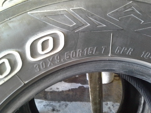 Maxxis AT 30/9.5/15 ปี12 สภาพสวยๆ มี2เส้น