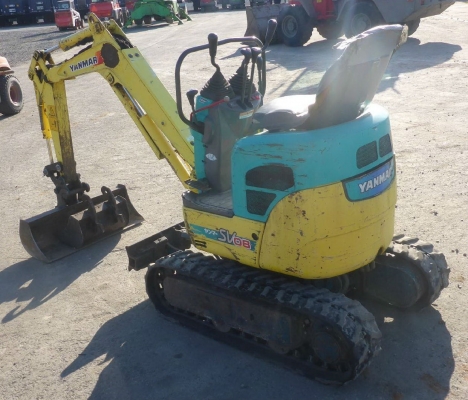 รถแบคโฮ 2003 YANMAR SV08 Micro Excavator สภาพดีพร้อมใช้งาน เอกสารพร้อม สนใจติดต่อ 081-981-9339 (คุณบุ๋ม)